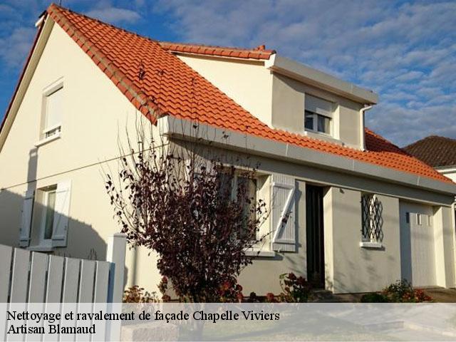 Nettoyage et ravalement de façade  chapelle-viviers-86300 Artisan Blamaud