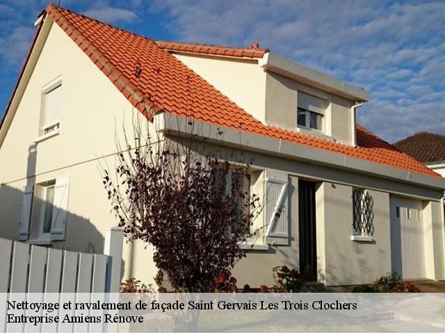 Nettoyage et ravalement de façade  saint-gervais-les-trois-clochers-86230 Entreprise Amiens Rénove